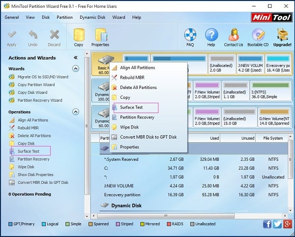 Помилка MiniTool Partition Wizard Ошибка MiniTool Partition Wizard