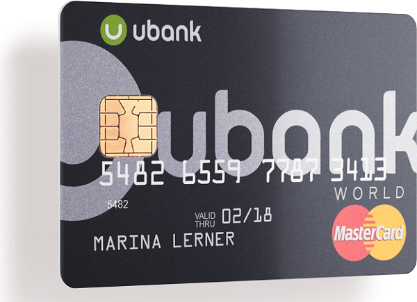 Карта UBank Карта UBank