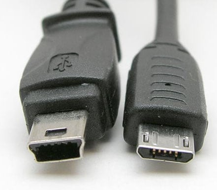 Відмінності між Mini USB і Micro USB Отличия между Mini USB и Micro USB