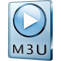 Файл плейлиста має розширення m3u Файл плейлиста имеет расширение m3u