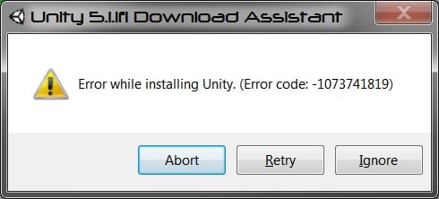 Скріншот - Error code: - 1073741819 Скриншот - Error code: - 1073741819