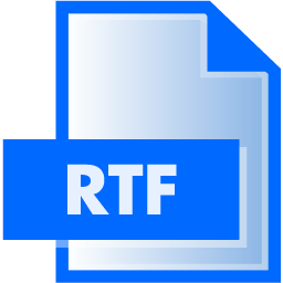розширення RTF Расширение RTF
