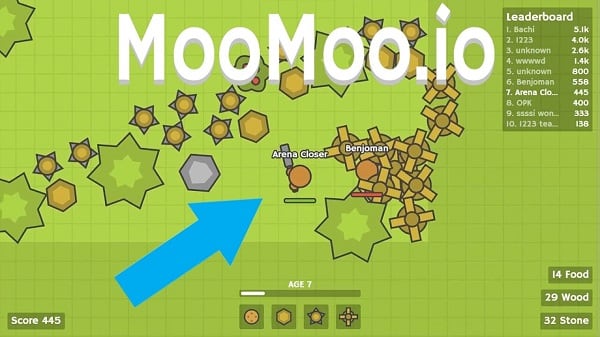 Знайомимося з грою Moomoo.io Знакомимся с игрой Moomoo.io