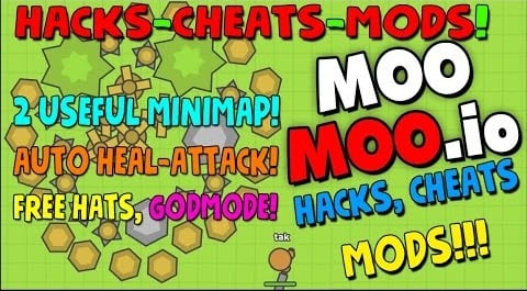 Використовуємо чіти до гри Moomoo.io Используем читы к игре Moomoo.io
