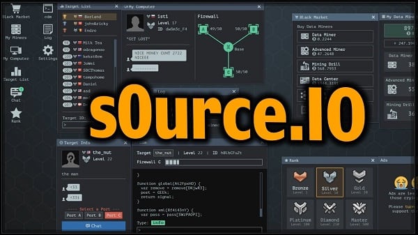 Спробуйте зламати інших гравців на s0urce.io Попробуйте взломать других игроков на s0urce.io