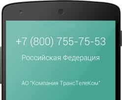Визначення номера телефону і організації