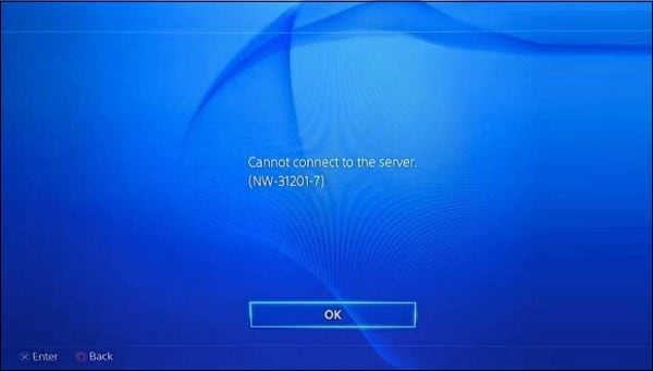 Скріншот помилки в PS4 Скриншот ошибки в PS4