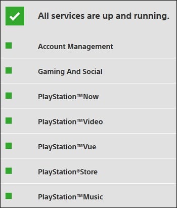Переконайтеся, що PSN працює коректно Убедитесь, что PSN работает корректно