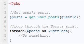 Приклад коду PHP